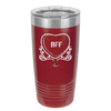 Candy Heart BFF - Laser Engraved Stainless Steel Drinkware - 1770 -