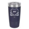 Candy Heart BFF - Laser Engraved Stainless Steel Drinkware - 1770 -