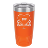 Candy Heart BFF - Laser Engraved Stainless Steel Drinkware - 1770 -