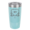 Candy Heart BFF - Laser Engraved Stainless Steel Drinkware - 1770 -