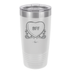 Candy Heart BFF - Laser Engraved Stainless Steel Drinkware - 1770 -