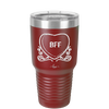 Candy Heart BFF - Laser Engraved Stainless Steel Drinkware - 1770 -