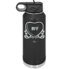 Candy Heart BFF - Laser Engraved Stainless Steel Drinkware - 1770 -