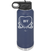 Candy Heart BFF - Laser Engraved Stainless Steel Drinkware - 1770 -