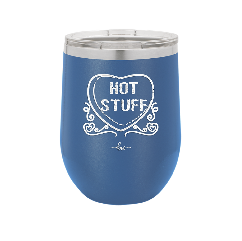 Candy Heart Hot Stuff - Laser Engraved Stainless Steel Drinkware - 1780 -