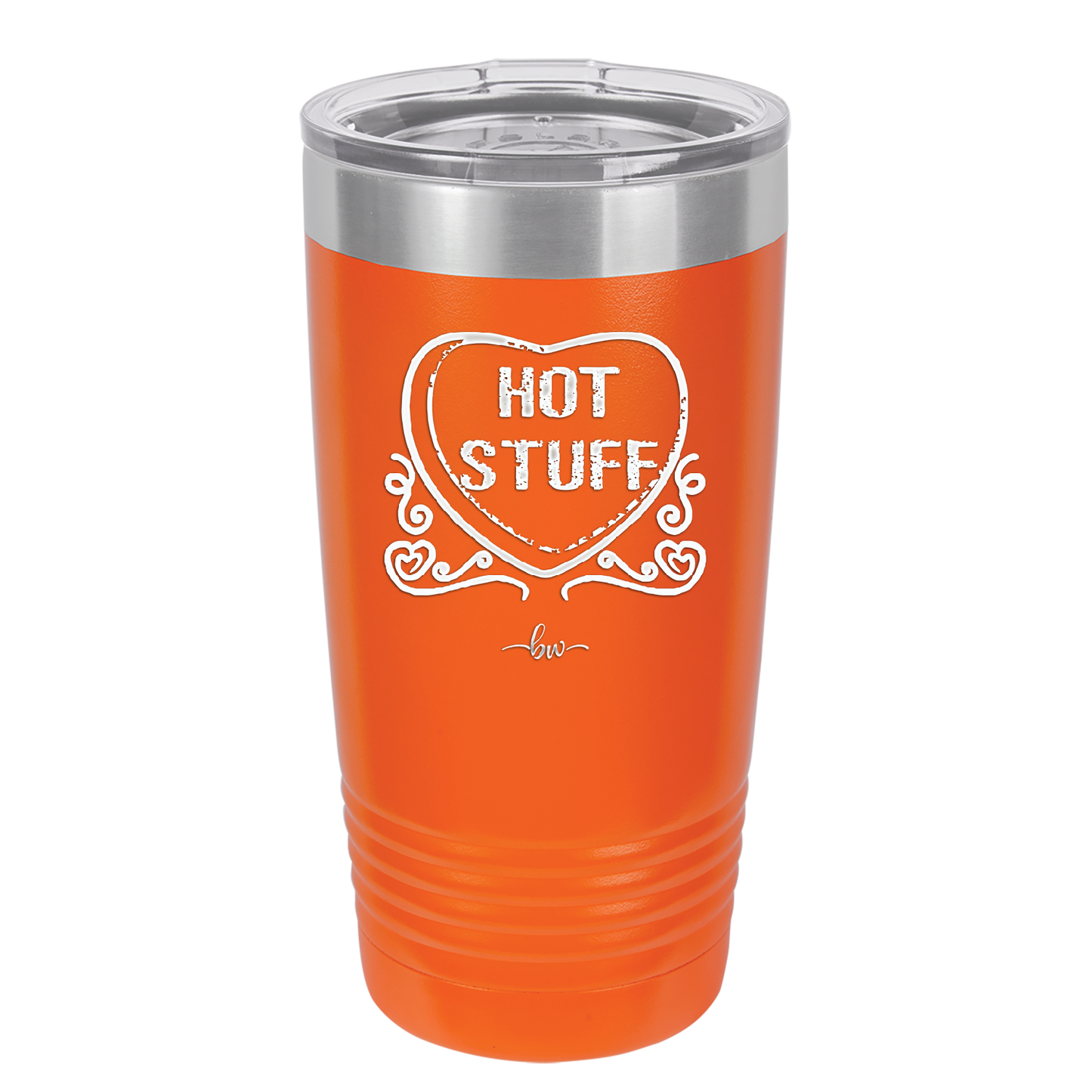 Candy Heart Hot Stuff - Laser Engraved Stainless Steel Drinkware - 1780 -