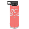 Candy Heart Hot Stuff - Laser Engraved Stainless Steel Drinkware - 1780 -