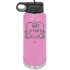 Candy Heart Hot Stuff - Laser Engraved Stainless Steel Drinkware - 1780 -