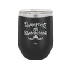 Shamrocks and Shenanigans - Laser Engraved Stainless Steel Drinkware - 1792 -