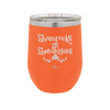 Shamrocks and Shenanigans - Laser Engraved Stainless Steel Drinkware - 1792 -