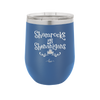 Shamrocks and Shenanigans - Laser Engraved Stainless Steel Drinkware - 1792 -