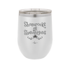 Shamrocks and Shenanigans - Laser Engraved Stainless Steel Drinkware - 1792 -