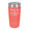 Shamrocks and Shenanigans - Laser Engraved Stainless Steel Drinkware - 1792 -