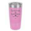 Shamrocks and Shenanigans - Laser Engraved Stainless Steel Drinkware - 1792 -