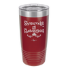 Shamrocks and Shenanigans - Laser Engraved Stainless Steel Drinkware - 1792 -