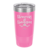 Shamrocks and Shenanigans - Laser Engraved Stainless Steel Drinkware - 1792 -