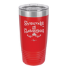 Shamrocks and Shenanigans - Laser Engraved Stainless Steel Drinkware - 1792 -