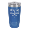 Shamrocks and Shenanigans - Laser Engraved Stainless Steel Drinkware - 1792 -