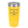 Shamrocks and Shenanigans - Laser Engraved Stainless Steel Drinkware - 1792 -