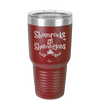 Shamrocks and Shenanigans - Laser Engraved Stainless Steel Drinkware - 1792 -