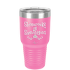 Shamrocks and Shenanigans - Laser Engraved Stainless Steel Drinkware - 1792 -