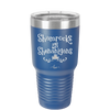 Shamrocks and Shenanigans - Laser Engraved Stainless Steel Drinkware - 1792 -