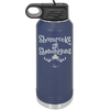 Shamrocks and Shenanigans - Laser Engraved Stainless Steel Drinkware - 1792 -