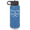 Shamrocks and Shenanigans - Laser Engraved Stainless Steel Drinkware - 1792 -