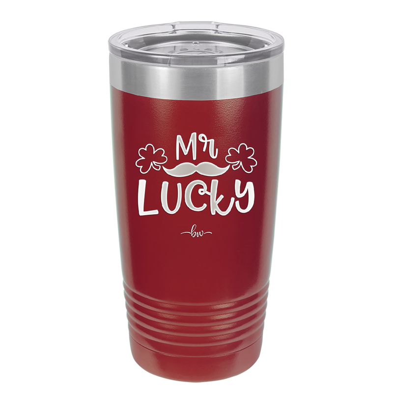 Mr Lucky - Laser Engraved Stainless Steel Drinkware - 1815 -