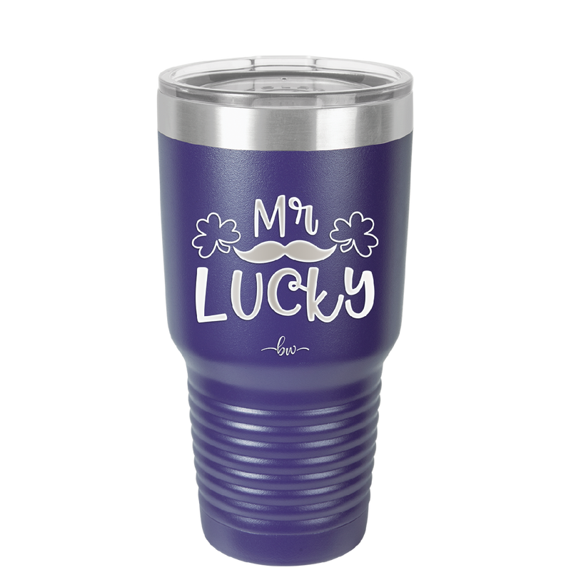 Mr Lucky - Laser Engraved Stainless Steel Drinkware - 1815 -