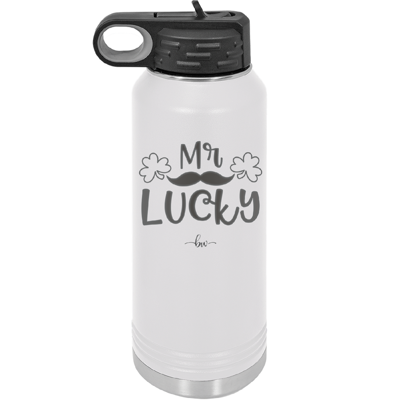 Mr Lucky - Laser Engraved Stainless Steel Drinkware - 1815 -