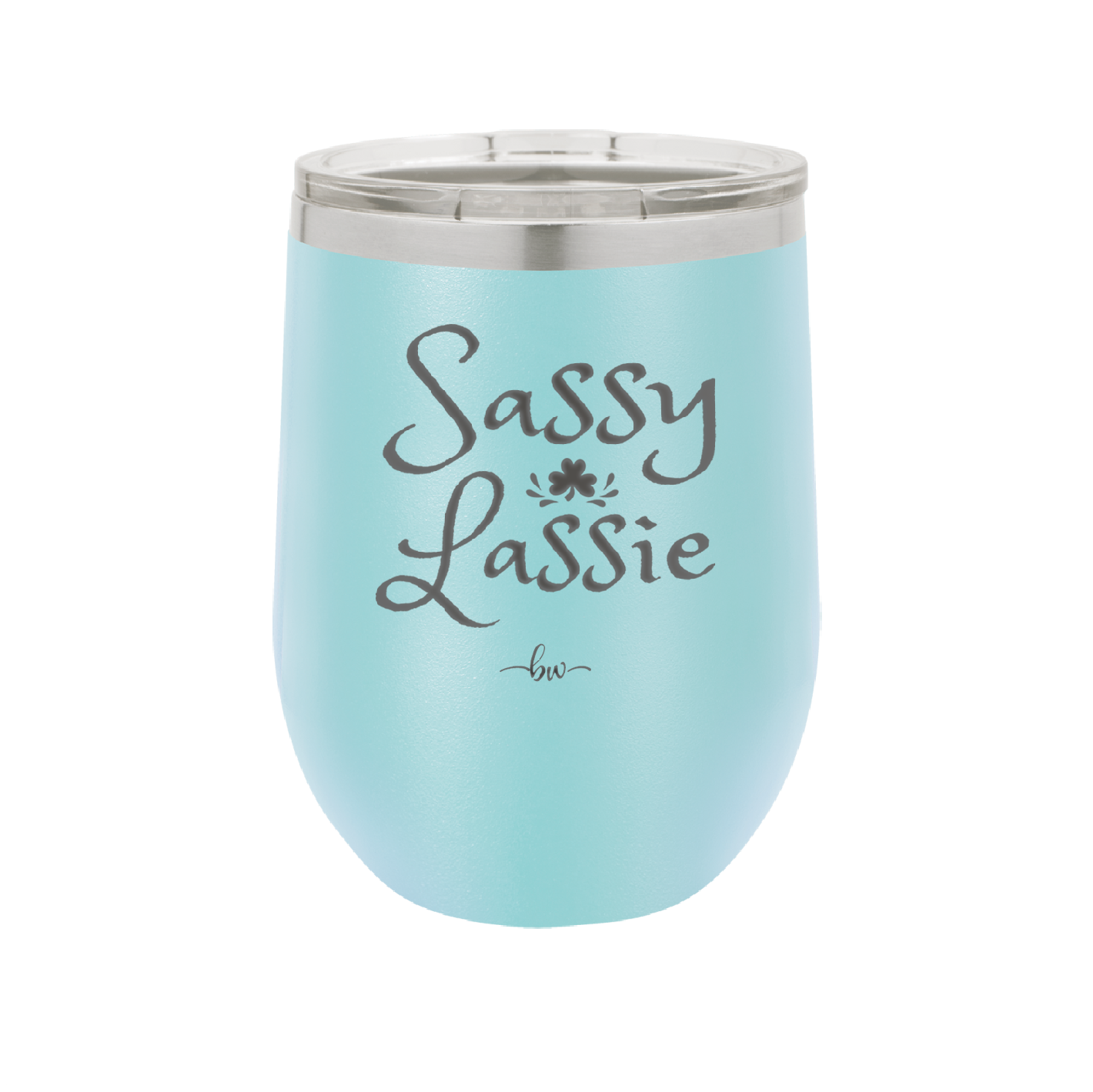 Sassy Lassie - Laser Engraved Stainless Steel Drinkware - 1818 -