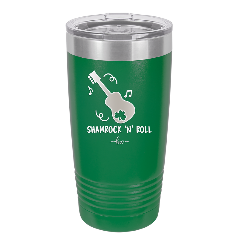 Shamrock N Roll - Laser Engraved Stainless Steel Drinkware - 1819 -