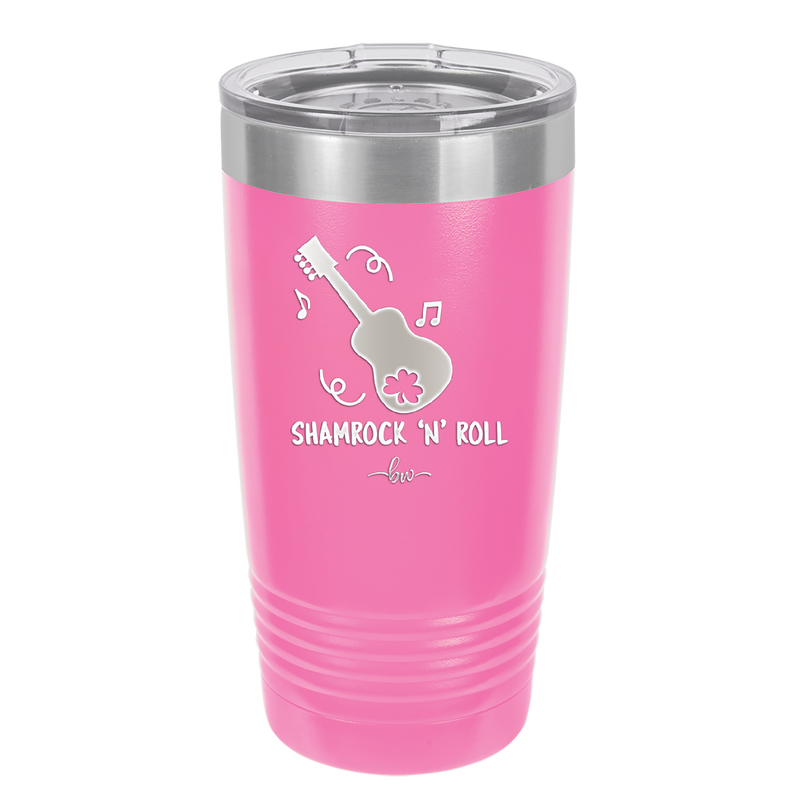 Shamrock N Roll - Laser Engraved Stainless Steel Drinkware - 1819 -