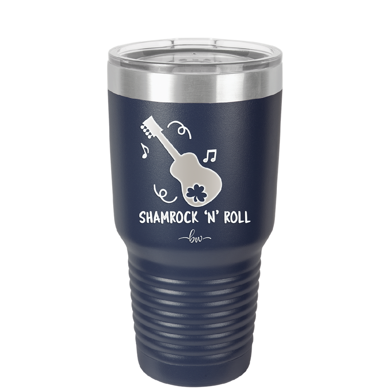 Shamrock N Roll - Laser Engraved Stainless Steel Drinkware - 1819 -