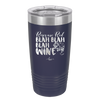 Roses are Red Blah Blah Blah Wine - Laser Engraved Stainless Steel Drinkware - 1831 -