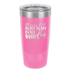 Roses are Red Blah Blah Blah Wine - Laser Engraved Stainless Steel Drinkware - 1831 -