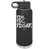 IDK IDC IDGAF - Laser Engraved Stainless Steel Drinkware - 1833 -