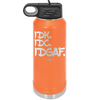 IDK IDC IDGAF - Laser Engraved Stainless Steel Drinkware - 1833 -