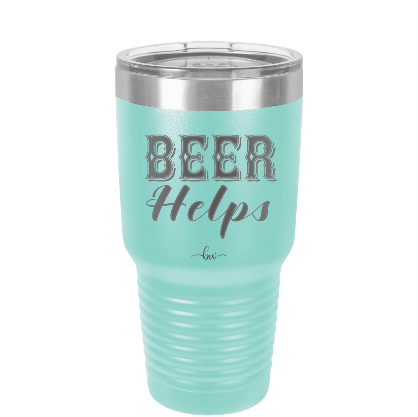 Beer Helps - Laser Engraved Stainless Steel Drinkware - 1846 -