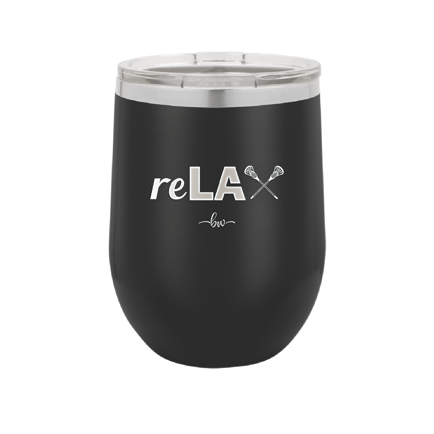 ReLAX Lacrosse - Laser Engraved Stainless Steel Drinkware - 1903 -