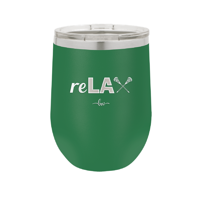 ReLAX Lacrosse - Laser Engraved Stainless Steel Drinkware - 1903 -