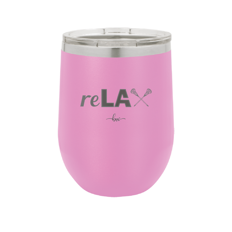 ReLAX Lacrosse - Laser Engraved Stainless Steel Drinkware - 1903 -