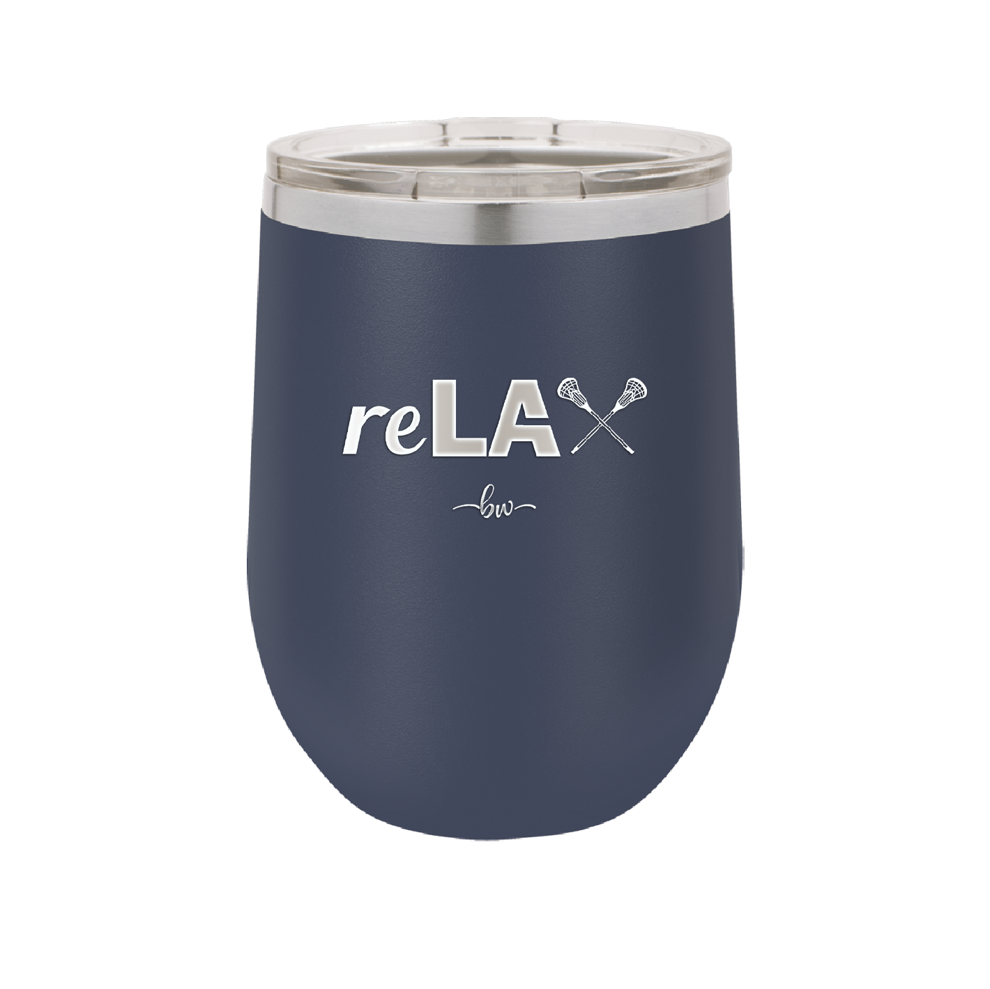 ReLAX Lacrosse - Laser Engraved Stainless Steel Drinkware - 1903 -