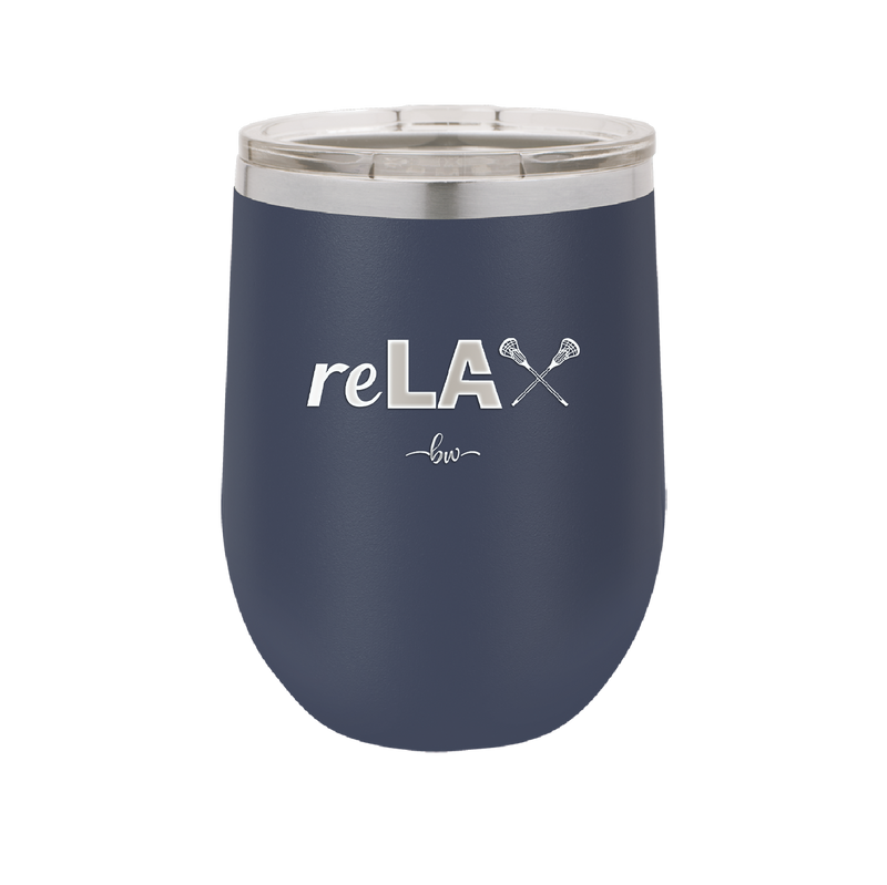 ReLAX Lacrosse - Laser Engraved Stainless Steel Drinkware - 1903 -