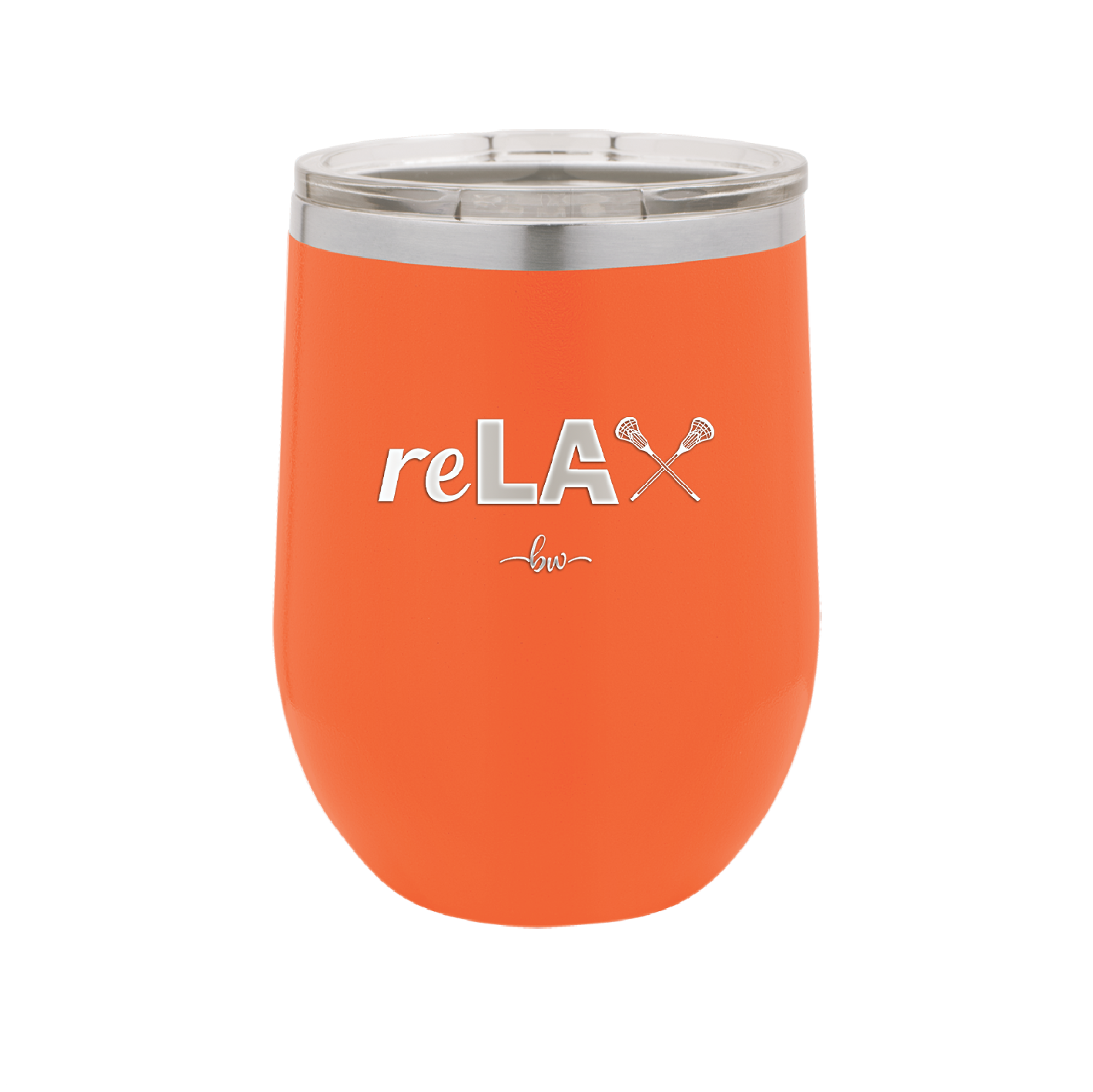 ReLAX Lacrosse - Laser Engraved Stainless Steel Drinkware - 1903 -