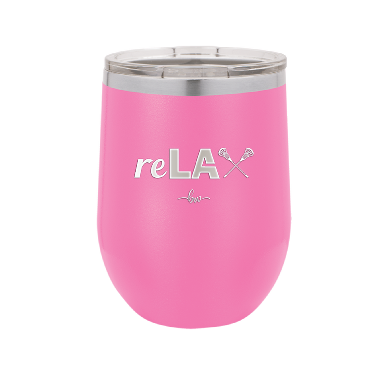 ReLAX Lacrosse - Laser Engraved Stainless Steel Drinkware - 1903 -