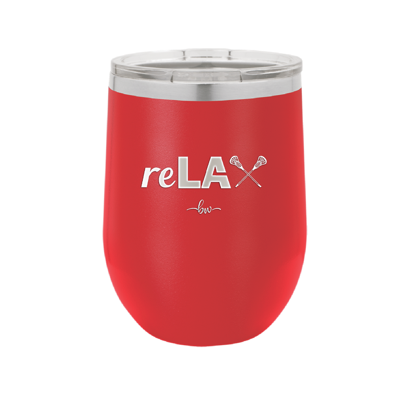 ReLAX Lacrosse - Laser Engraved Stainless Steel Drinkware - 1903 -