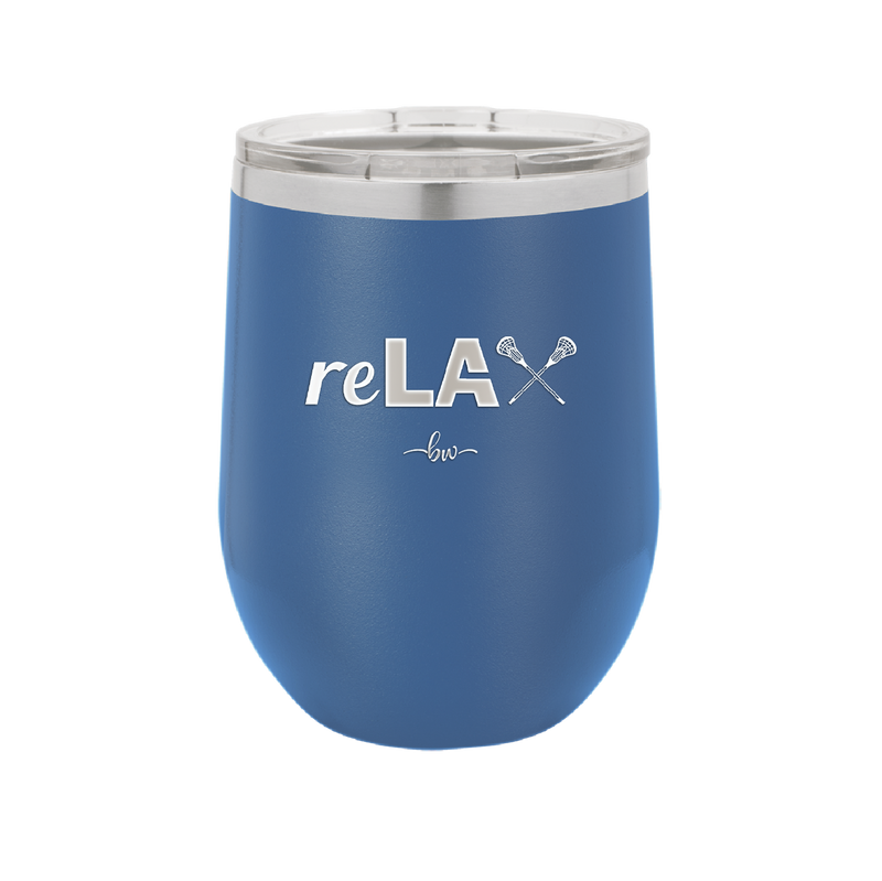 ReLAX Lacrosse - Laser Engraved Stainless Steel Drinkware - 1903 -