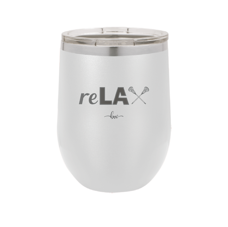 ReLAX Lacrosse - Laser Engraved Stainless Steel Drinkware - 1903 -